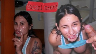 fucking on the BUILDING STAIRS, your cum on my face